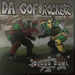 Da Gof Rockerz Blood Bowl USED VINYL 7INCH SHAPE EP LIMITED EDITION NUMBERED