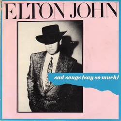 Elton John Sad Songs (Say So Much) USED VINYL 7INCH 45 RPM SINGLE