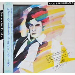 Rick Springfield Wait For Night Vinyl LP USED