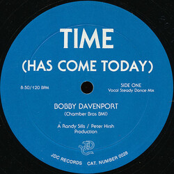 Bobby Davenport Time (Has Come Today) VINYL 12" USED