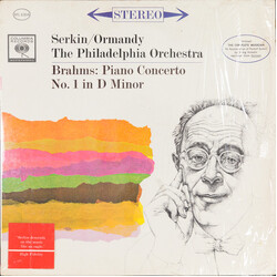 Rudolf Serkin / Eugene Ormandy / The Philadelphia Orchestra / Johannes Brahms Piano Concerto No.1 In D Minor Vinyl LP USED