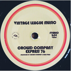 Crowd Company / Alan Evans Trio Express 76 / Black Rider Vinyl 7" USED