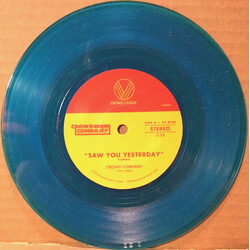 Crowd Company Saw You Yesterday / Can't Get Enough USED VINYL 7INCH 45 RPM SINGLE