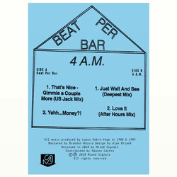 Beat Per Bar / 4 A.M. Beat Per Bar / 4 A.M. EP USED VINYL 12INCH 45 RPM