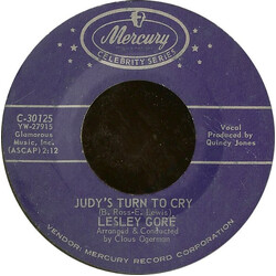 Lesley Gore Judy's Turn To Cry / You Don't Own Me USED VINYL 7INCH 45 RPM REISSUE