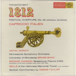 Pyotr Ilyich Tchaikovsky / Antal Dorati / Minneapolis Symphony Orchestra / University Of Minnesota Brass Band 1812 Festival Orchestra, Op. 49 (Origina