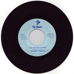 Johnny Travis Iced Tea And Taters / Plastic Boots USED VINYL 7INCH 45 RPM