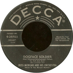 Russ Morgan And His Orchestra Dogface Soldier / Don't Cry Sweetheart USED VINYL 7INCH 45 RPM
