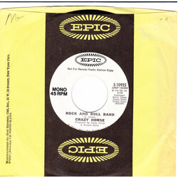 Crazy Horse Rock And Roll Band USED VINYL 7INCH 45 RPM PROMO STYRENE STEREO MONO