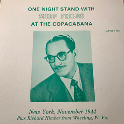 Shep Fields One Night Stand With Shep Fields At The Copacabana Vinyl LP USED