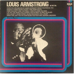 Louis Armstrong Louis Armstrong In The 30's Vinyl LP USED