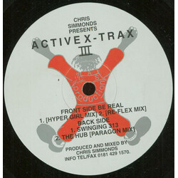 Chris Simmonds Active X-Trax III USED VINYL 12INCH 33 S RPM