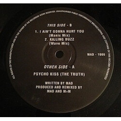 Mental & Dangerous Psycho Kiss USED VINYL 12INCH