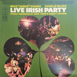 Paddy Noonan / Jesse Owens / Charlie McGee Live Irish Party Vinyl LP USED