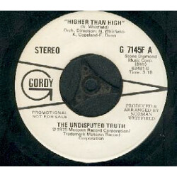Undisputed Truth (2) Higher Than High USED VINYL 7INCH 45 RPM PROMO