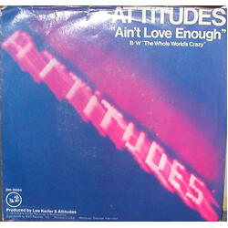 Attitudes Ain't Love Enough USED VINYL 7INCH 45 RPM