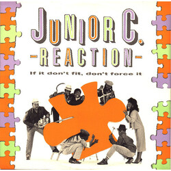Junior C. Reaction If It Don't Fit Don't Force It USED VINYL 12INCH 45 RPM
