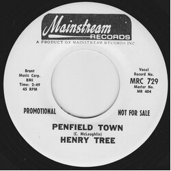 Henry Tree Penfield Town USED VINYL 7INCH SINGLE PROMO 45 RPM