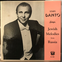 Louis Danto Jewish Melodies From Russia Vinyl LP USED