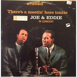 Joe & Eddie There's A Meetin' Here Tonite Vinyl LP USED