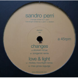 Sandro Perri Changes USED VINYL 12INCH 45 RPM