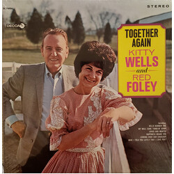 Kitty Wells / Red Foley Together Again Vinyl LP USED