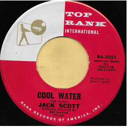 Jack Scott Cool Water / It Only Happened Yesterday Vinyl 7" USED