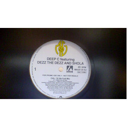 Deep C (2) Chill To The Panic USED VINYL 12INCH PROMO
