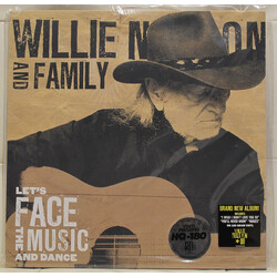 Willie Nelson & Family Let's Face The Music And Dance Vinyl LP USED