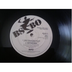 Bipo Why USED VINYL 12INCH PROMO