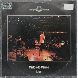 Carlos Do Carmo Live Vinyl LP USED