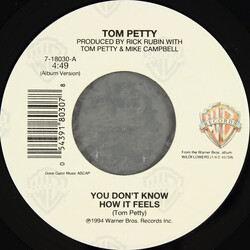 Tom Petty You Don't Know How It Feels USED VINYL 7INCH 45 RPM SINGLE