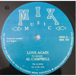 Al Campbell Love Again Vinyl 12" USED