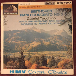 Ludwig van Beethoven / Gabriel Tacchino / André Cluytens / Berliner Philharmoniker Beethoven Piano Concerto No. 3 Vinyl LP USED