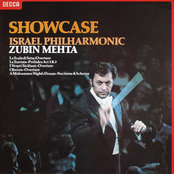 Israel Philharmonic Orchestra / Zubin Mehta Showcase Vinyl LP USED