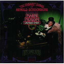 Marni Nixon / Leonard Stein The Cabaret Songs Of Arnold Schoenberg (Brettl-Lieder, 1901) / Nine Early Songs (1893-1903) Vinyl LP USED