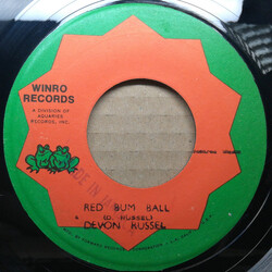 Devon Russell / Brentford Rockers Red Bum Ball / Bum Ball (Ver.) USED VINYL 7INCH 45 RPM