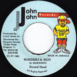 Round Head Wonders & Sign USED VINYL 7INCH 45 RPM