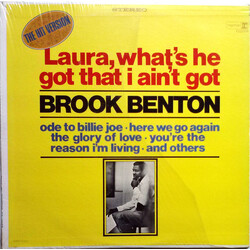 Brook Benton Laura, What's He Got That I Ain't Got Vinyl LP USED