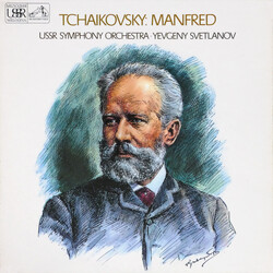 Pyotr Ilyich Tchaikovsky / Russian State Symphony Orchestra / Evgeni Svetlanov Manfred Vinyl LP USED