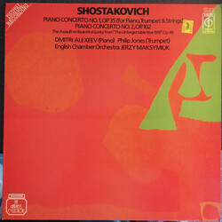 Dmitri Shostakovich / Dmitri Alexeev / Philip Jones / English Chamber Orchestra / Jerzy Maksymiuk Piano Concerto No.1, Op.35 (For Piano, Trumpet & Str