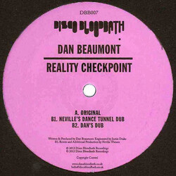 Dan Beaumont Reality Checkpoint USED VINYL 12INCH