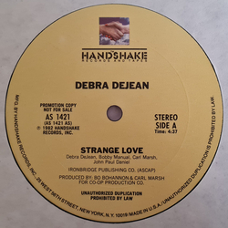 Debra Dejean Strange Love Vinyl 12" USED