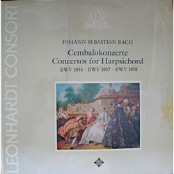 Gustav Leonhardt / Leonhardt-Consort Johann Sebastian Bach - Cembalokonzerte / Concertos For Harpsichord Vinyl LP USED