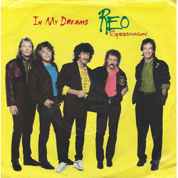 REO Speedwagon In My Dreams USED VINYL 7INCH 45 RPM SINGLE PROMO