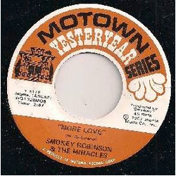 The Miracles (Come Round Here) I'm The One You Need / More Love Vinyl 7" USED