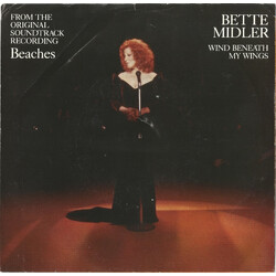 Bette Midler Wind Beneath My Wings Vinyl 7" USED