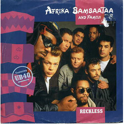 Afrika Bambaataa & Family / UB40 Reckless USED VINYL 7INCH SINGLE 45 RPM