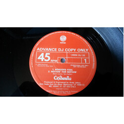 Cinderella (3) Nobodys Fool USED VINYL 12INCH 45 RPM SINGLE PROMO