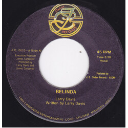 Larry Davis (9) Belinda USED VINYL 7INCH 45 RPM SINGLE